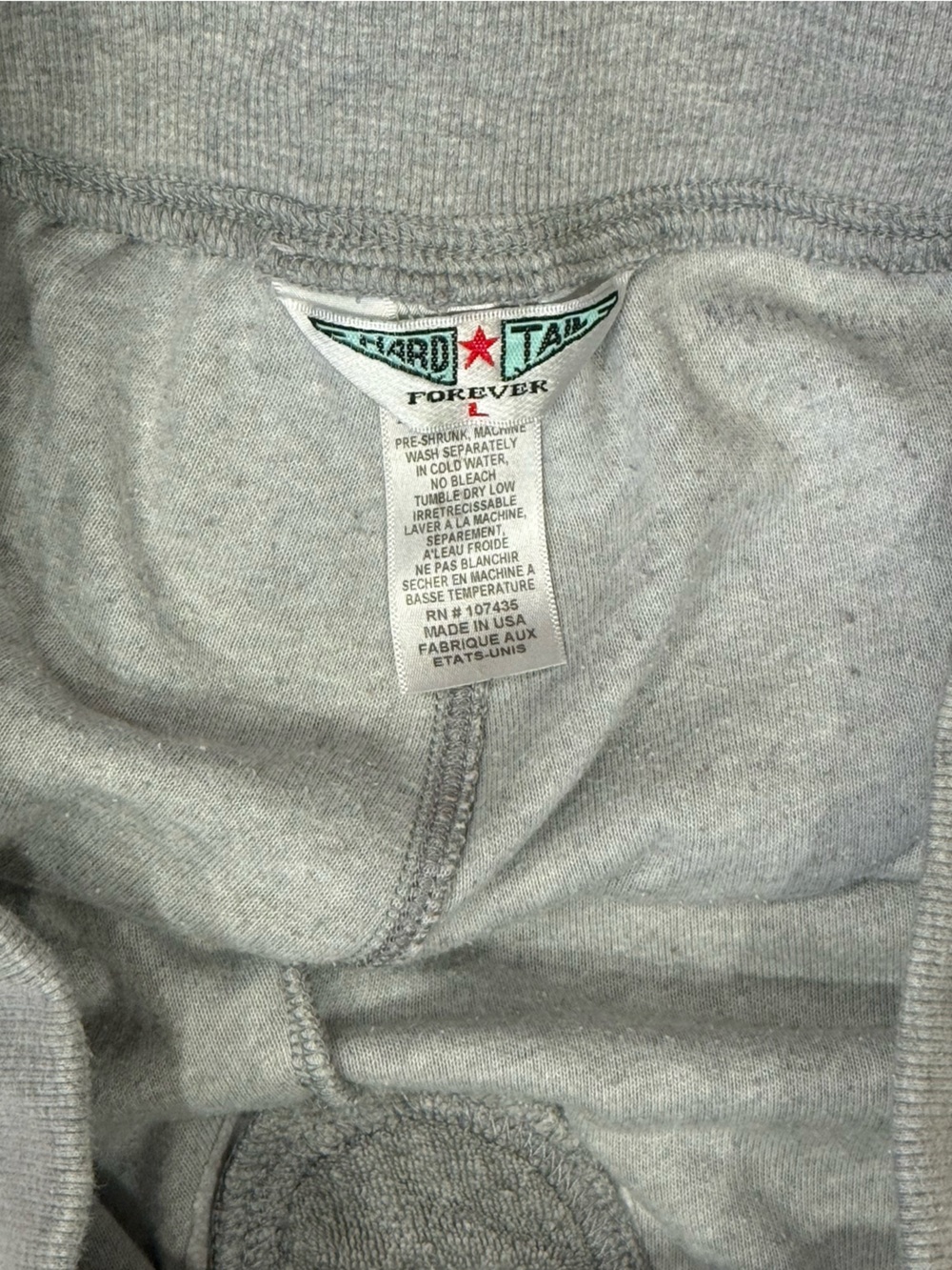 Hard Tail Velour Terry Cloth Lounge Shorts L - Picture 3 of 3